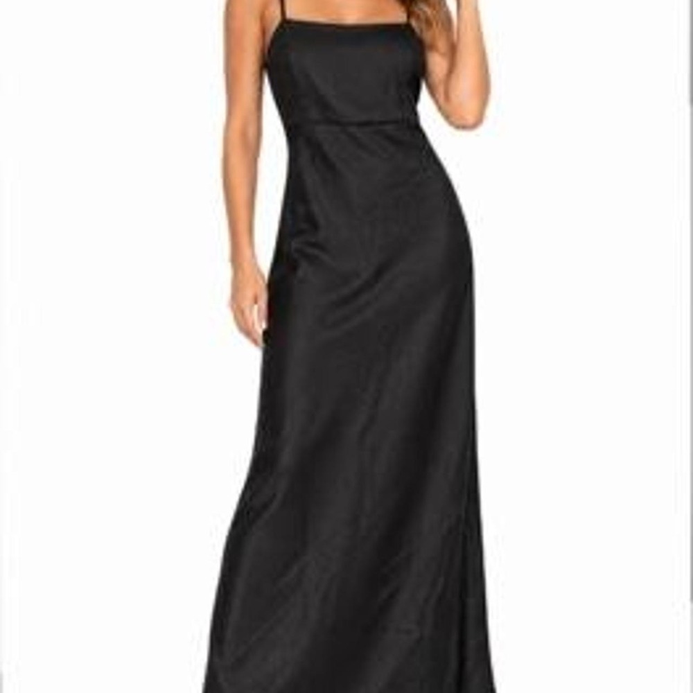 A New Day Women's Slip Maxi Dress with Adjustable Spaghetti Straps